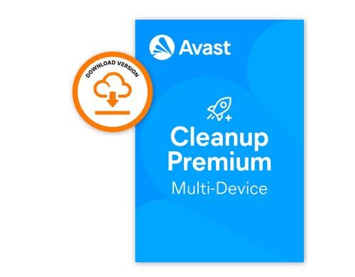 Avast Cleanup Premium ESD, Vollversion, 10 Devices, 1 Jahr