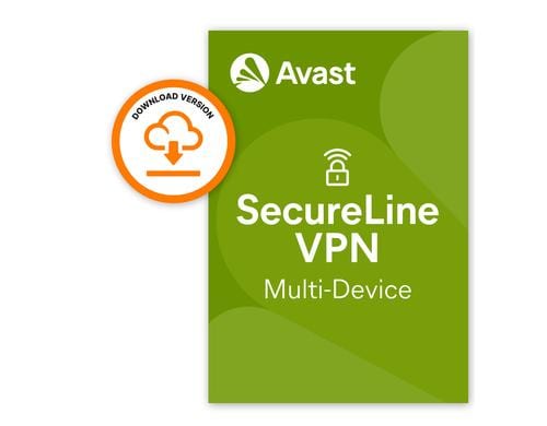 Avast SecureLine VPN ESD, Vollversion, 5 Devices, 1 Jahr