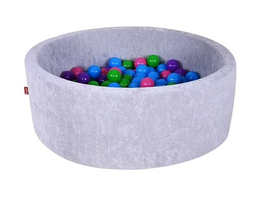 Bllebad soft - Grey 300 balls softcolor