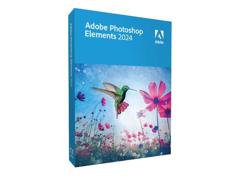 Adobe Photoshop Elements 2024 Box, Vollversion, WIN & MAC, Franzsisch