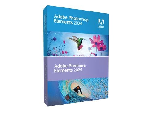 Adobe Photoshop El.24 plus Premiere El. 24 Box, Vollversion, WIN & MAC, Franzsisch
