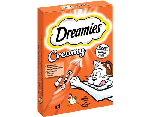 Dreamies Creamy Snack Huhn 4x10g 