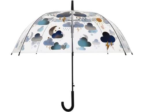 Esschert Design Regenschirm Wetter transparent, 89.5x82.5 cm (DxH)