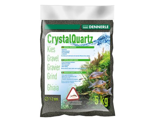 Dennerle Kristall-Quarzkies BK Diamantschwarz, 5 kg