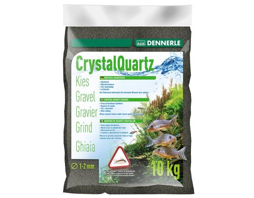 Dennerle Kristall-Quarzkies BK Diamantschwarz, 10 kg