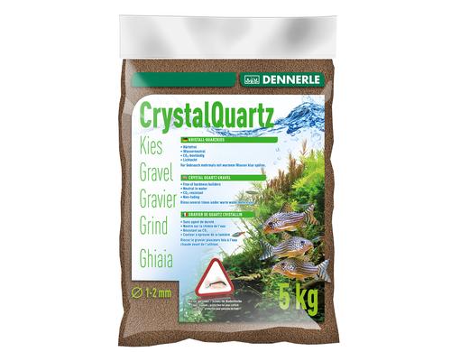 Dennerle Kristall-Quarzkies DB Dunkelbraun, 5 kg