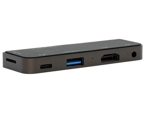 Exsys 5 in 1 USB-C Mini Dockingstation fr Notebook, MacBook, Tablet