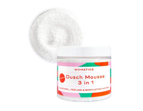 Womatics 3in1 Dusch Mousse MAGNOLIE
