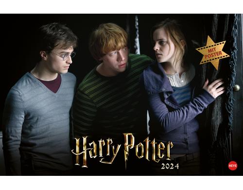 Heye Harry Potter BroschurXL Kalender 2024 45 x 30 cm, 28 Seiten
