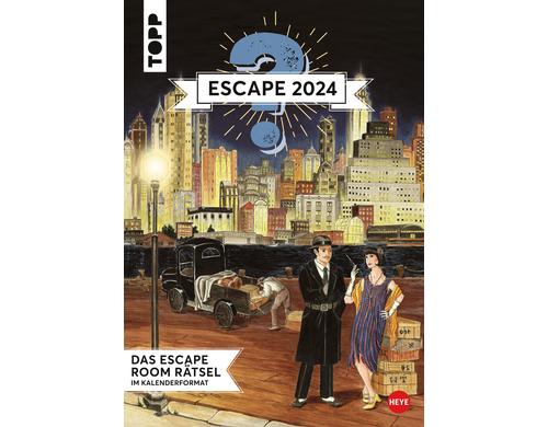 Heye Escape Adventures Wochenplaner 2024 25 x 35.5 cm. Hochformat, 55 Seiten