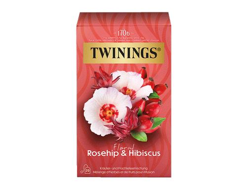 Twinings Hagebutte & Hibiskus 20 x 2.5 g