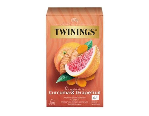 Twinings Bio Kurkuma & Grapefruit 20 x 2 g