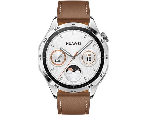 Huawei Watch GT4 46mm Brown Watch GT4 46mm Brown / Leather Strap