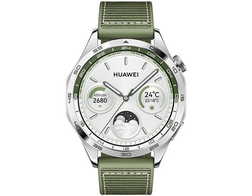 Huawei Watch GT4 46mm Green Watch GT4 46mm Green / Woven Strap