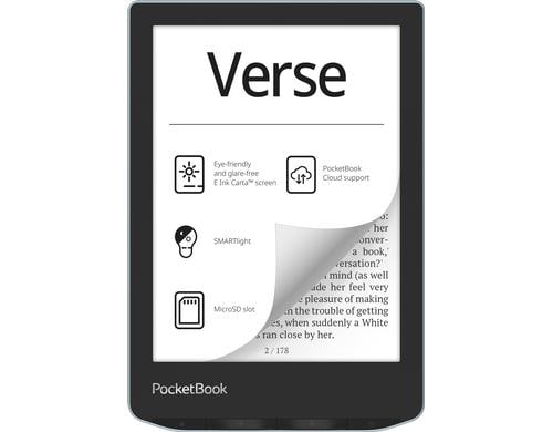 PocketBook Verse  Bright blue 6 E-Ink Carta ,16 Graustufen, 8GB Speiche