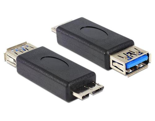 USB3.0 Adapter: A-Buchse zu MicroB-Stecker fr USB3.0 Gerte, bis 5Gbps