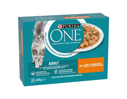 Purina One Nassfutter Adult Huhn 8x85 g