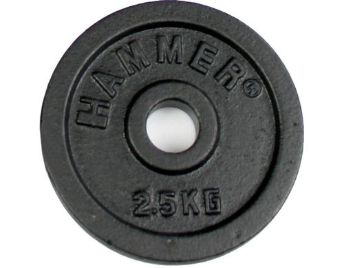 HAMMER Hantelscheibe 1x 2.5 kg Dicke: 30mm
