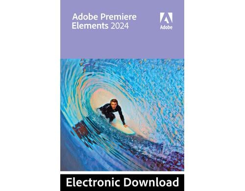 Adobe Premiere Elements 2024 TLP, Vollversion, WIN & MAC, deutsch