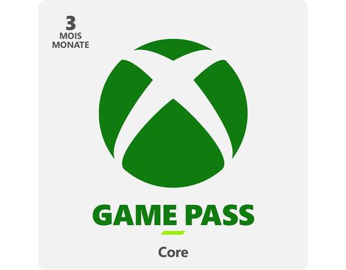 Microsoft Xbox Game Pass Core 3 Monate Xbox Game Pass Core fr 3 Monate