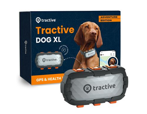 Tractive Hunde Tracker GPS DOG XL Adventure Edition, grau