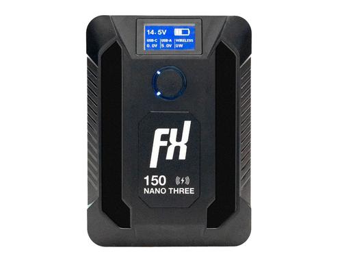 FXLion NANO THREE - V-Mount Battery 14.8V, 150Wh, wireless charging