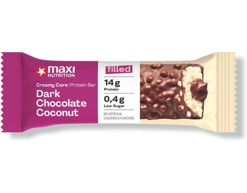 Maxi Nutrition Creamy Core Protein Bar Dark Chocolate Coconut, Riegel 45g