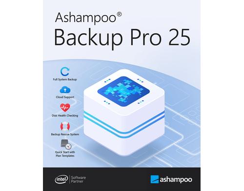 Ashampoo Backup Pro 25 ESD, Vollversion, 1 PC