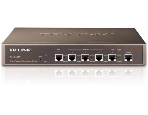 TP-Link TL-R480T+: SMB Broadband Router 5 Ports WAN/LAN, Load balance,VLAN,266Mhz
