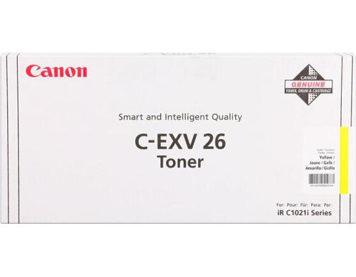 Tonermodul Canon C-EXV26 Y,yellow 6000 Seiten, IR C1021