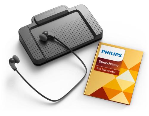 Philips Transcription Set LFH7277 Professionelles PC Wiedergabe Kit