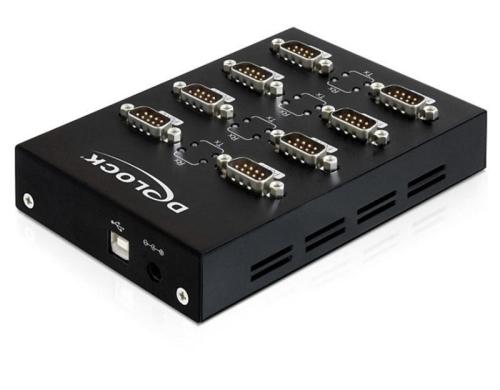 Delock 61860 USB 2.0 zu 8 x Seriell Adapter MosChip Chipsatz,
