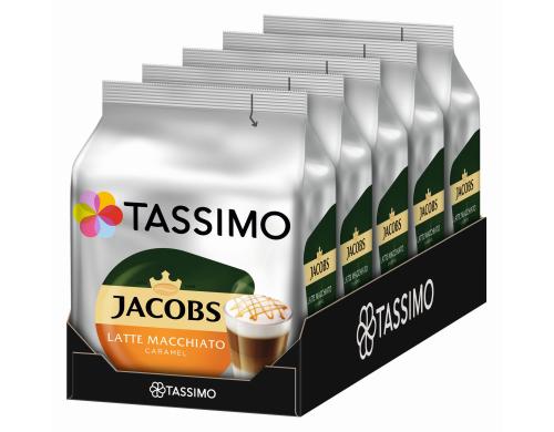 Tassimo T DISC Jacobs Latte Macchiato Car. Karton à 5 Packungen (für je 8 Getränke)