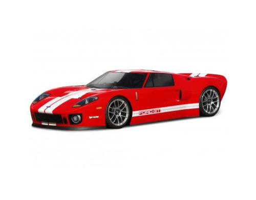 HPI Karosserie Ford GT Lexan, unlackiert, mit vielen Details