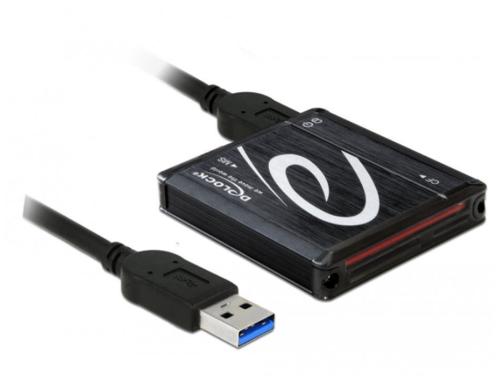 DeLock 91704 USB 3.0 CardReader All in1, Für 64 verschiedene Speicherkarten