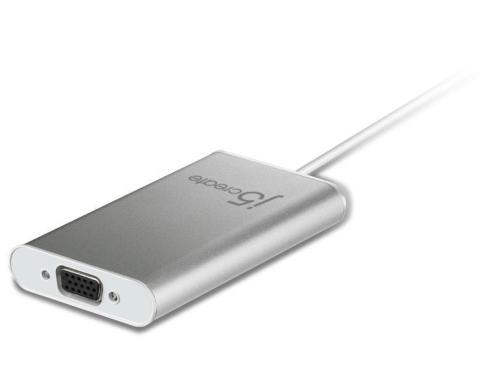 j5create USB zu VGA Display Adapter Externe USB Grafikkarte für Mac und PC