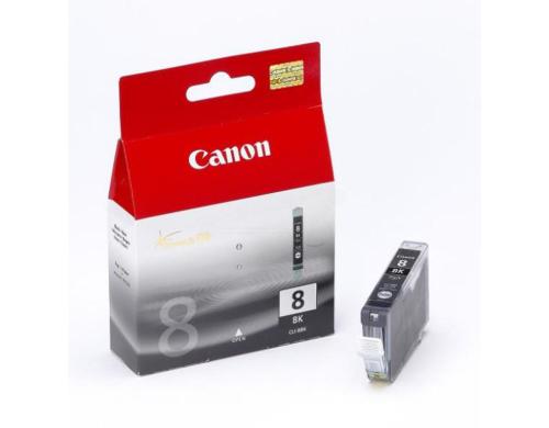 Tinte Canon CLI-8BK black Inhalt: 13ml 100 Seiten@ 5%Deckung