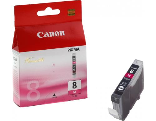 Tinte Canon CLI-8M magenta Inhalt: 13ml 100 Seiten@ 5%Deckung