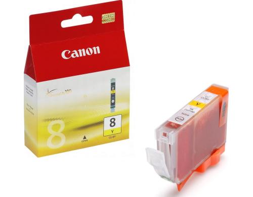 Tinte Canon CLI-8Y yellow Inhalt: 13ml 100 Seiten@ 5%Deckung