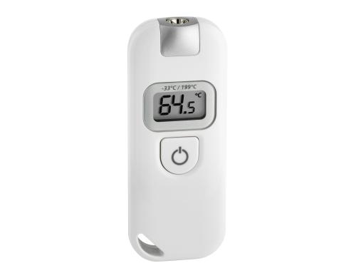 TFA Infrarot Thermometer Slim Flash -33 bis +199C, Auflsung 0.1C