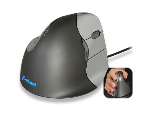 Evoluent Vertical Mouse 4 USB, ergonomische Maus, Rechtshnder