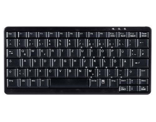 Active Key Kompakt Tastatur AK-4100 USB schwarz, US-Layout