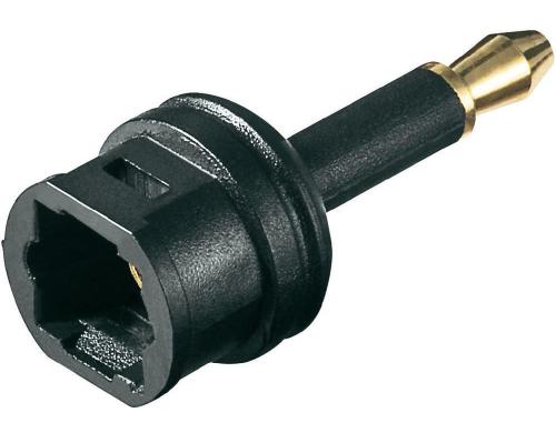 3.5 mm mini Stecker > Toslinkkupplung 