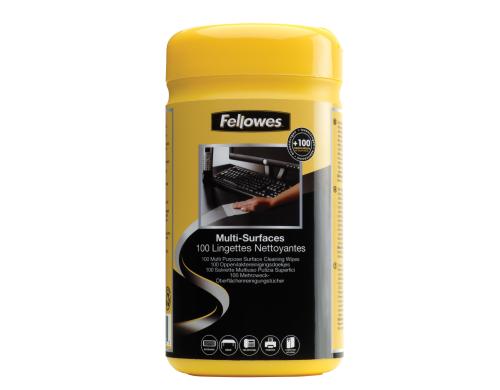 Fellowes Oberflchen Reinigungstcher Minimaler Alkoholgehalt (weniger als 1%)