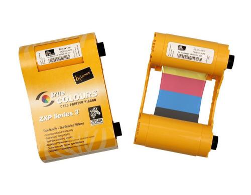 Zebra Farbbandkassette zu ZXP Series 3 YMCKO, Ribbon fr 200 Karten