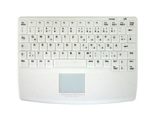 Active Key Tastatur AK-4450GFUVS m.Touchpad USB, weiss, Medizintastatur desinfizierba