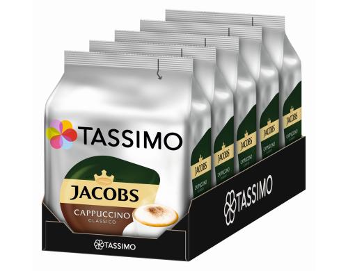 Tassimo T DISC Jacobs Cappuccino Karton à 5 Packungen (mit je 8 Portionen)