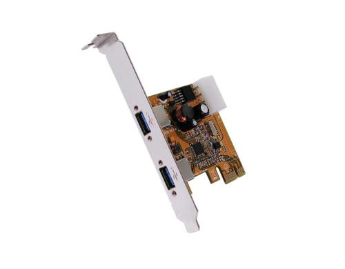 exSys EX-11092-2, 2 Port USB 3.0 Chip-Set: Renesas, 2 x A-Buchsen Downstream