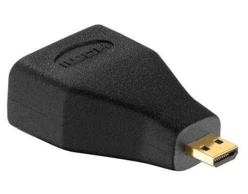 Purelink Micro HDMI / HDMI Adapter Micro HDMI Stecker auf HDMI Buchse