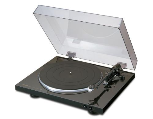 Denon DP-300F, Plattenspieler, schwarz Vollautomatischer Plattenspieler